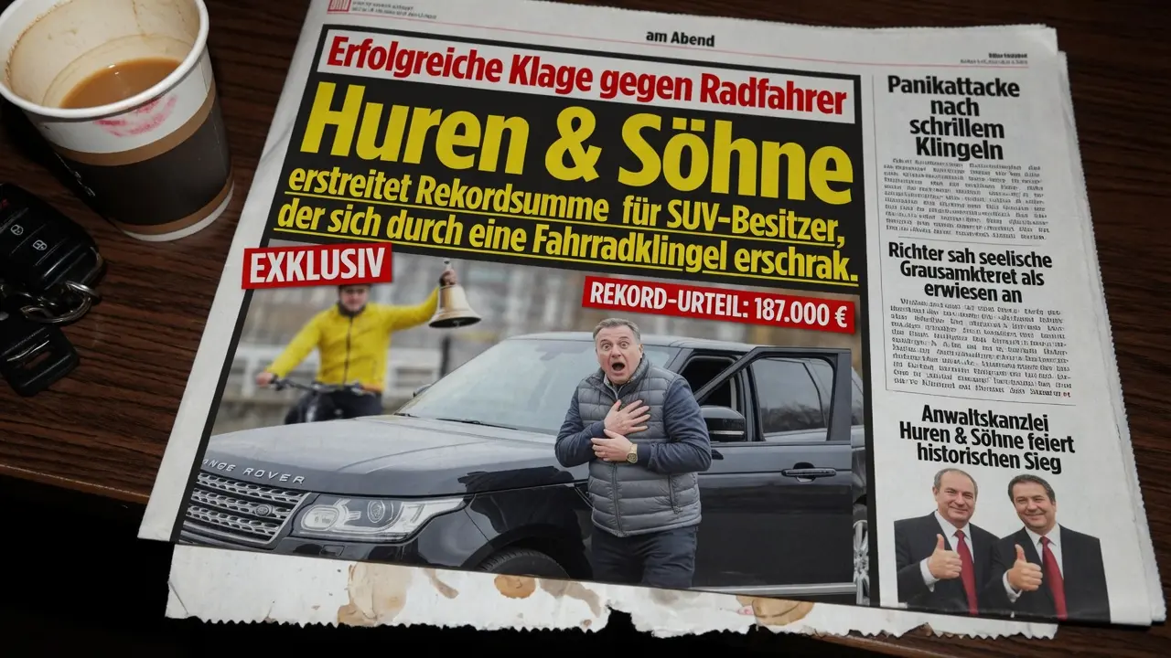 Erfolgreiche Klage gegen Radfahrer